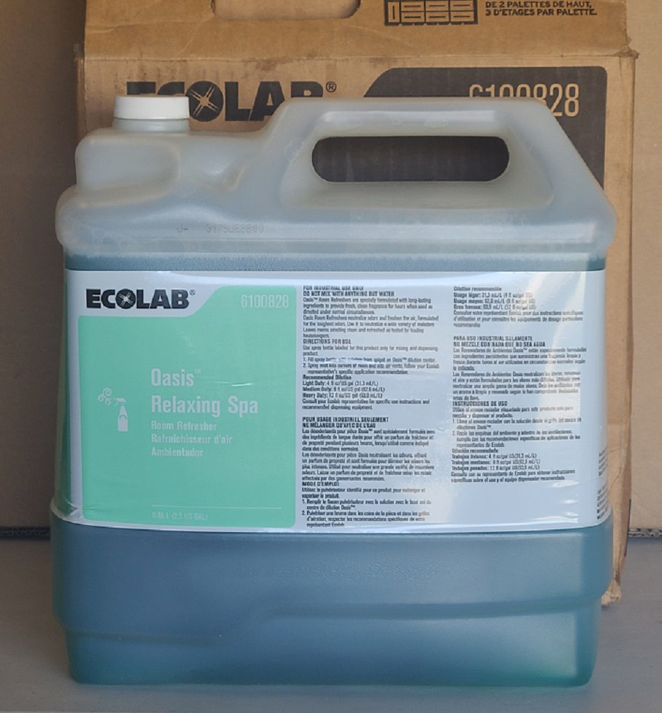 Ecolab Oasis 73 Disinfecting Acid Bathroom Cleaner, 2.5 Gallon 6100828