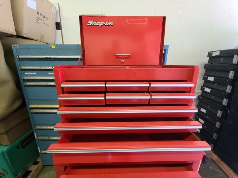 Snap-On Top Tool Box and Bottom Rolling Chest – Bertolino Industries